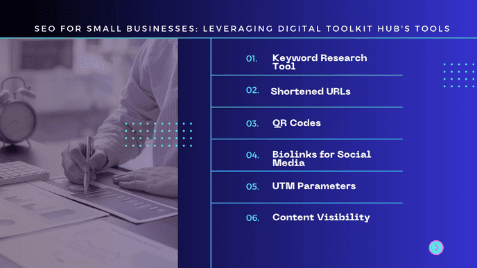 Learn how small businesses can enhance their online presence with affordable, easy-to-use SEO tools from Digital ToolKit Hub.